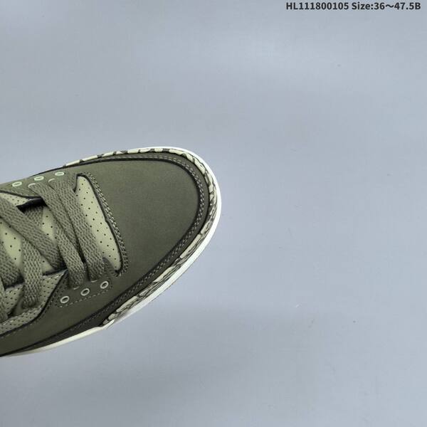 Jordan Air Jordan 3 Retro olive green black white gum 36 47 5 basketball lifestyle