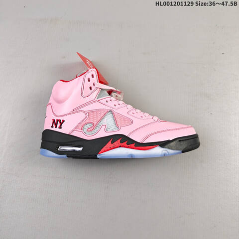Awake NY x Air Jordan 5 Retro AIR JORDAN 5 Aj5 5 Awake NY Jordan Bran Lifestyle (BS-67616)