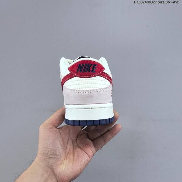 Nike Dunk SB Low Supreme sail light pink red navy EU 36-45 skate shoe
