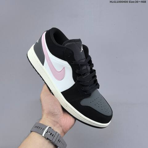 Air Jordan 1 Low AIR JORDAN 1 Aj1 1 Swoo Lifestyle (BS-66293)