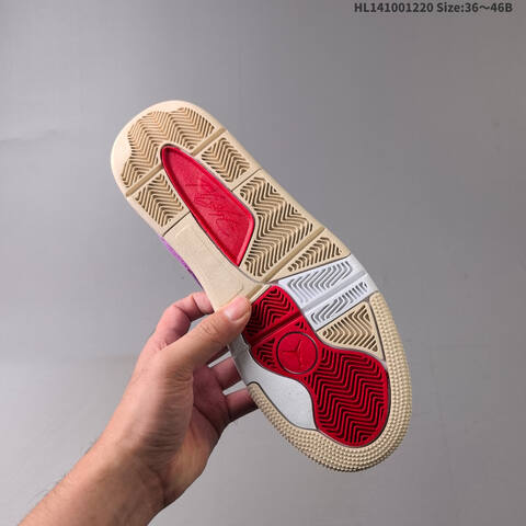 Air Jordan 4 Retro Flight Court AIR JORDAN 4 Aj4 Lifestyle (BS-67341)