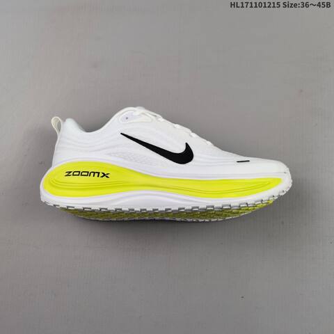 Nike Vomero 18 HV8154 103 White Black Neon Yellow Green EU 36-45 Running Shoe - Unisex (BS-62667)