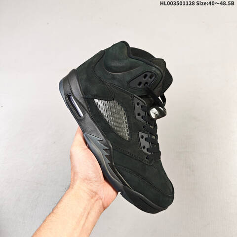 Air Jordan 5 Retro Black Cat AIR JORDAN 5 Aj5 Lifestyle (BS-67637)