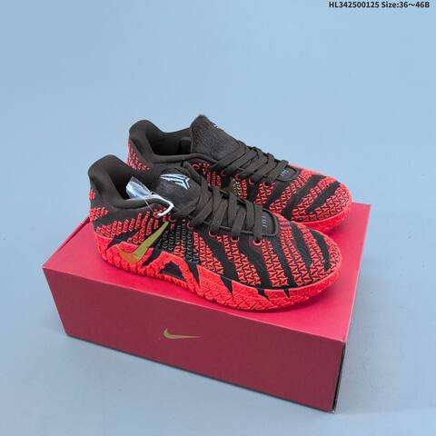 Nike Ja 3 Year Of The Horse Black Bright Red Metallic Gold Brown EU 36-46 Basketball Shoe - Unisex (BS-61774)