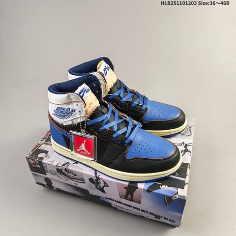 Nike Air Jordan 1 Retro High AIR JORDAN IQ7847-001 36 36 5 37 5 38 38 5 3 Lifestyle - Women's (BS-67550)