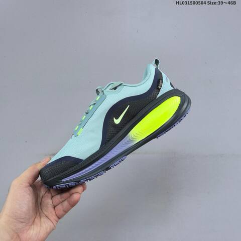 Nike Vomero 18 GTX Mint Green Neon Yellow Dark Purple Black EU 39-46 Running Shoe - Unisex (BS-60519)