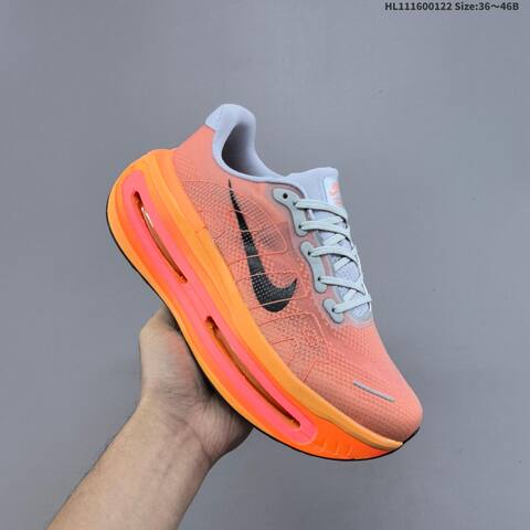 Nike Vomero Premium ReactX Air Zoom Peach Orange Light Blue Black Yellow EU 36-46 Running Shoe - Unisex (BS-61829)