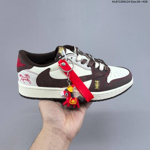 Nike Air Jordan 1 x Travis Scott AIR JORDAN DIY Lifestyle (BS-66853)