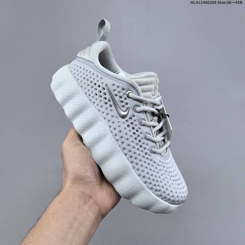 Nike Mind 002 Light Grey Silver EU 36-45 Running Shoe - Unisex (BS-61474)