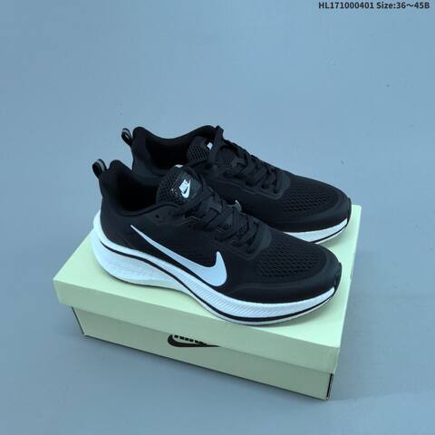 Nike DIY ZOOM AIR LJ7701-002 White Black Green EU 36-45 Running Shoe - Unisex (BS-60989)