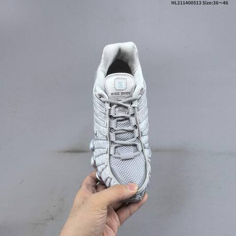 Nike Shox TL Metallic Silver Light Grey EU 36-46 Running Shoe - Unisex (BS-60354)