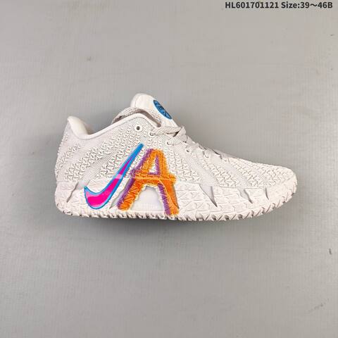Nike JA3 EP Light Beige Pink Blue Orange EU 39-46 Basketball Shoe - Unisex (BS-63344)