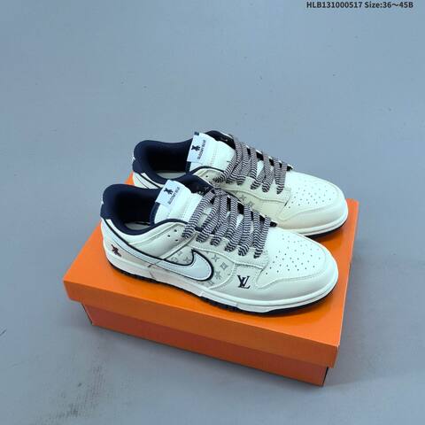 Nike Dunk SB Low Off White Light Grey Black EU 36-45 Skate Shoe - Unisex (BS-60306)