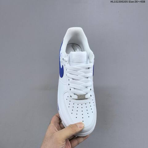 Nike Air Force 1 Low 07 White Blue EU 36-45 Sneaker - Unisex (BS-61530)