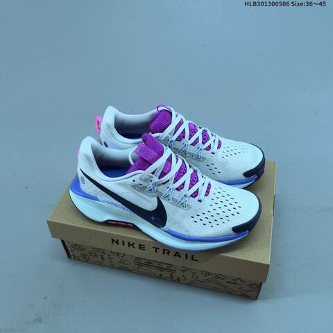 Nike Reactx Pegasus Trail 5 DV3865 White Purple Black Pink EU 36-45 Trail Shoe - Unisex (BS-60473)
