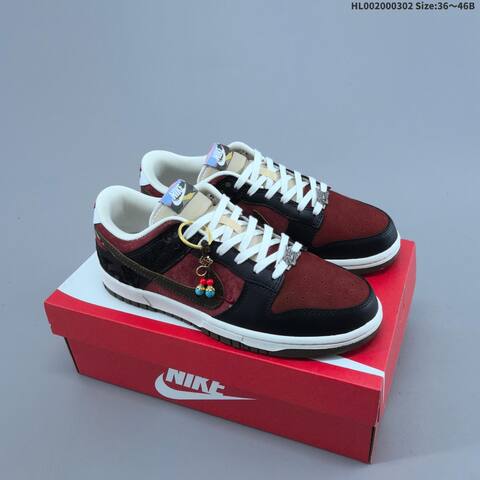 NIKE SB DUNK Nike Dunk SB Low Pegasus Pack CNY SB Charm Lifestyle (BS-61482)
