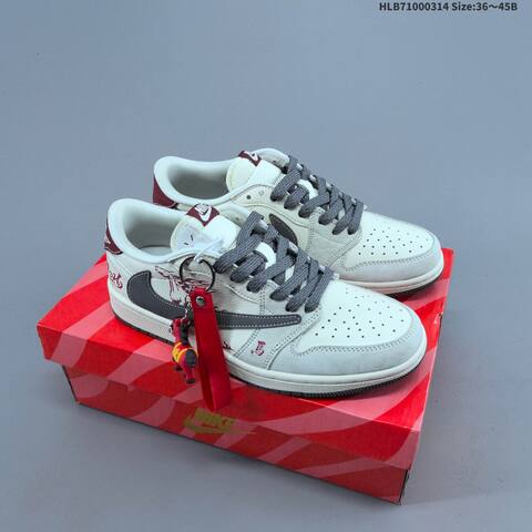 Nike Air Jordan 1 x Travis Scott AIR JORDAN DIY Lifestyle (BS-66542)