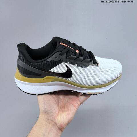 Nike Air Zoom Structure 25 Cream Red Navy White EU 36-45 Running Shoe - Unisex (BS-61099)