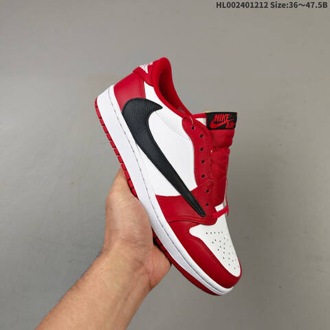 Travis Scott x Air Jordan 1 Low AIR JORDAN 1 Aj1 Lifestyle (BS-67474)
