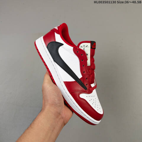 Travis Scott x Air Jordan 1 Low AIR JORDAN 1 Aj1 Lifestyle (BS-67598)