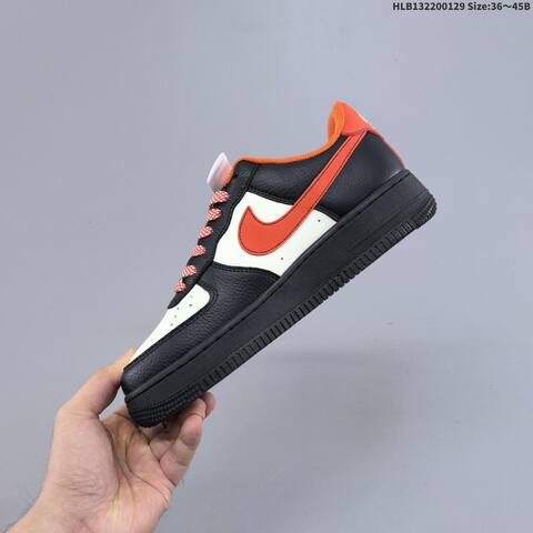 Nike Air Force 1 07 LV8 White Black Red Orange EU 36-45 Sneaker - Unisex (BS-61664)