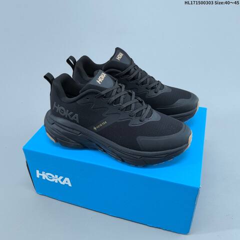 HOKA Challenger ATR 6 GTX Black Yellow EU 40-45 Trail Shoe Trail Running Sneakers - Men's (BS-69389)