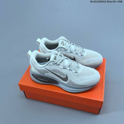 Nike Vomero 18 ReactX Air Zoom Light Grey Neon Green Black EU 36-45 Running Shoe - Unisex (BS-60758)
