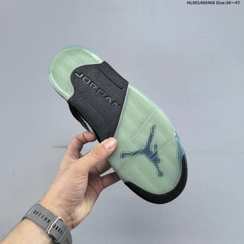 Air Jordan 5 Retro Black University Blue Replica AIR JORDAN 5 Aj5 Lifestyle (BS-66296)