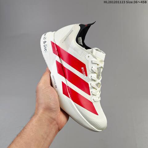 Adidas Adizero Adios Pro 4 White Red Black Neon Pink EU 36-45 Running Shoe - Unisex (BS-65506)