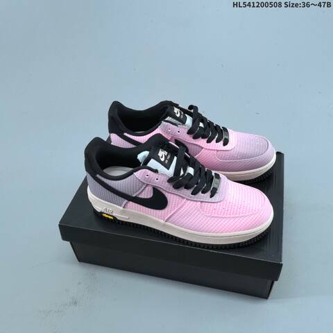 Nike Air Force 1 07 LV8 Pink Black Light Pink EU 36-47 Sneaker - Unisex (BS-60440)