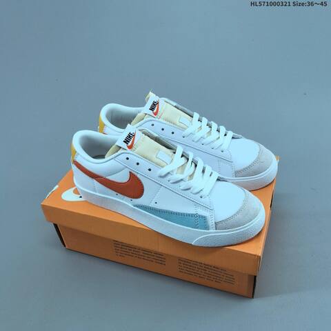 Nike Blazer Low 77 VNTG White Blue Sail EU 36-45 Skate Shoe - Unisex (BS-61226)