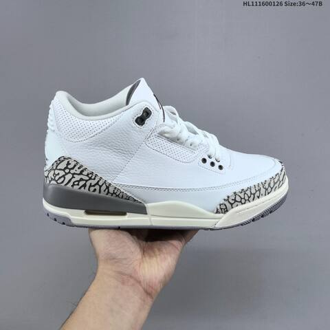 Nike Air Jordan 3 Retro AIR JORDAN DN3707-199 36 36 5 37 5 38 38 5 39 4 Lifestyle - Women's (BS-66816)
