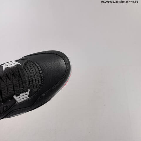 Air Jordan 4 Retro Bred Reimagined 2024replica AIR JORDAN 4 Aj4 4 2024 Lifestyle (BS-67430)