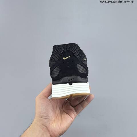 Nike P-6000 Black White Gum Gold EU 36-47 Running Shoe - Unisex (BS-62460)