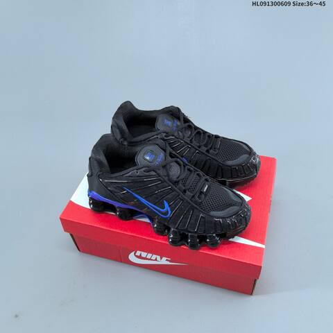 Nike Shox TL Black Blue EU 36-45 Running Shoe - Unisex (BS-59926)