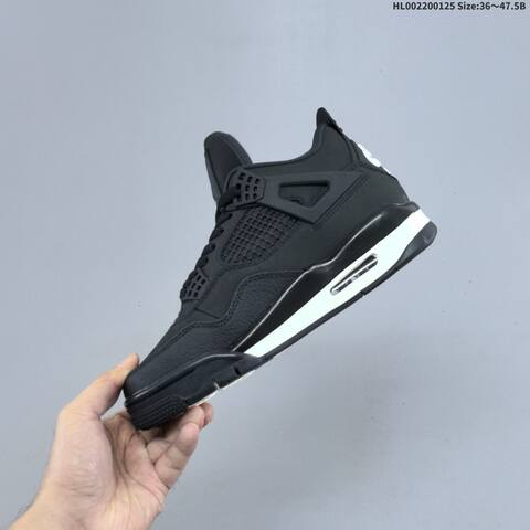 Nigel Sylvester x Air Jordan 4 OG Brick By Brick BIKE AIR JORDAN 4 Aj4 Lifestyle (BS-66838)