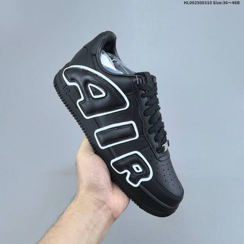 Nike CPFM x Air Force 1 Low Black White EU 36-46 Sneaker - Unisex (BS-61384)