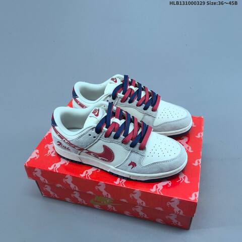 Nike Dunk SB Low Off White Light Blue Red Black EU 36-45 Skate Shoe - Unisex (BS-61062)