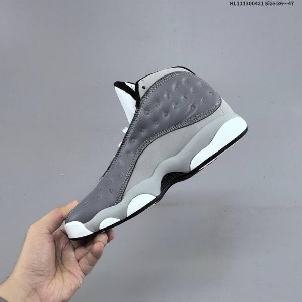 Jordan Air Jordan 13 white/gray/black 36~47 basketball