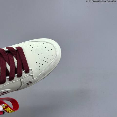 Nike Dunk SB Low Off White Burgundy Red EU 36-45 Skate Shoe - Unisex (BS-61686)
