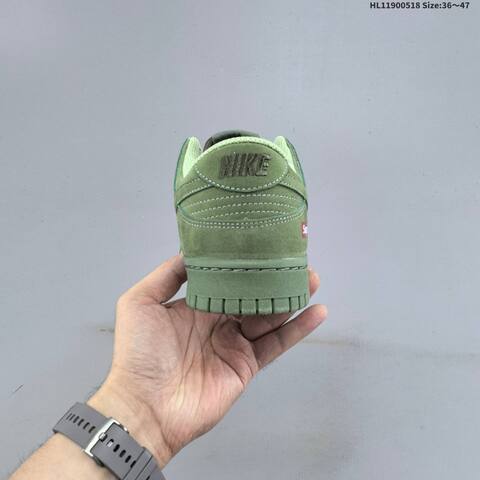 Nike SB Dunk Low Supreme Olive Green Light Green EU 36-47 Skate Shoe - Unisex (BS-60277)
