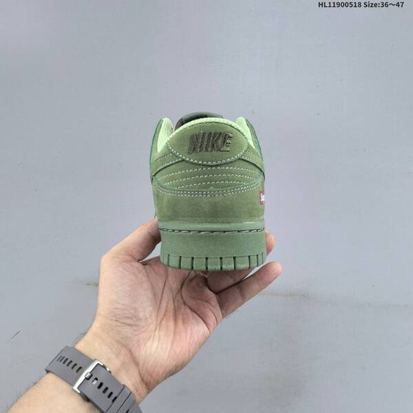 Nike SB Dunk Low Supreme olive green light green EU 36-47 skate shoe