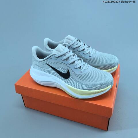 Nike Journey Run 2 ComfiRide White Black Red Silver EU 36-45 Running Shoe - Unisex (BS-61498)