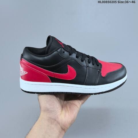 Air Jordan 1 Low Bred AIR JORDAN 1 Aj1 Lifestyle (BS-66693)