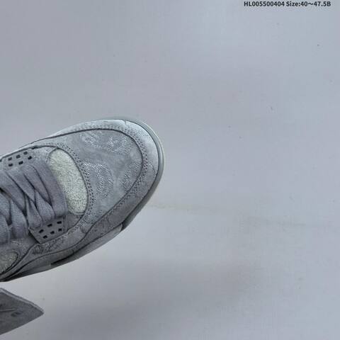 KAWS x Air Jordan 4 Kaws Cool Grey AIR JORDAN 4 Aj4 Lifestyle (BS-66325)