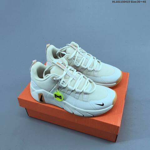 Nike Free Metcon 7 Off White Orange Black EU 36-45 Training Shoe - Unisex (BS-60657)