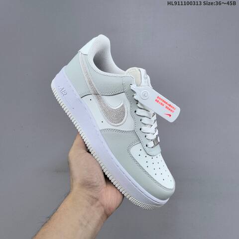 Nike Air Force 1 07 IB6842-002 Black Dark Grey Silver EU 36-45 Sneaker - Unisex (BS-61335)
