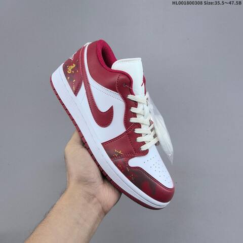 Air Jordan 1 Low CNY AIR JORDAN 1 Aj1 1 Air Jo Lifestyle (BS-66595)