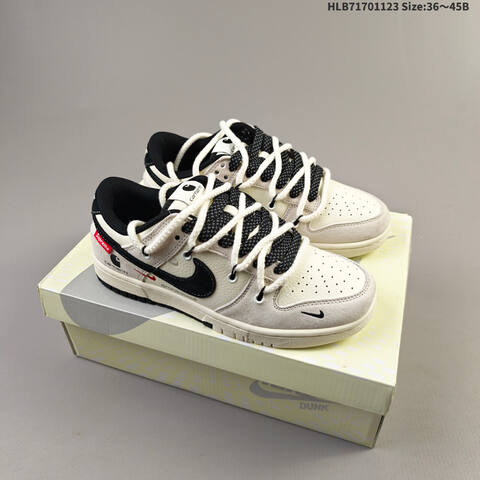 Nike Dunk SB Low Carhartt Off White Black EU 36-45 Skate Shoe - Unisex (BS-63216)