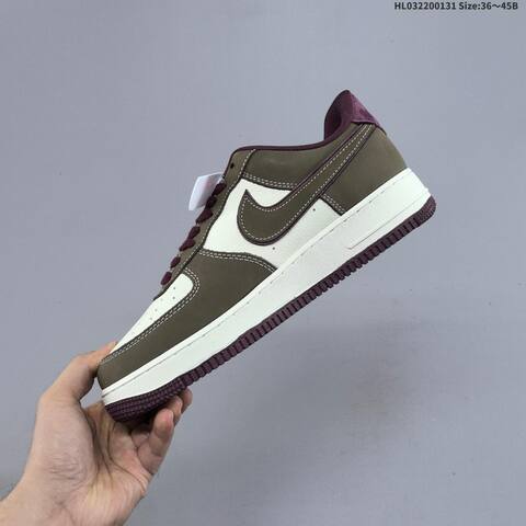 Nike Air Force 1 07 LV8 Off White Black Dark Blue EU 36-45 Skate Shoe - Unisex (BS-61623)